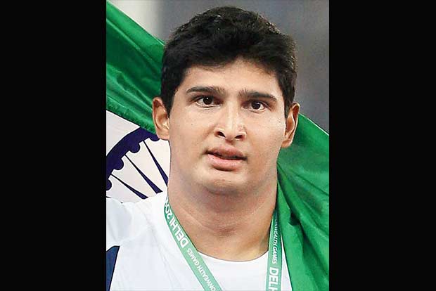 Vikas wins bronze in discus throw in Asian athletics