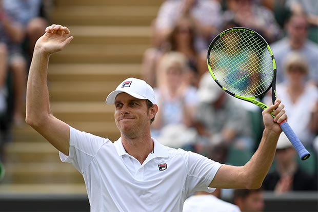 Querry beats Tsonga, storms into last-16