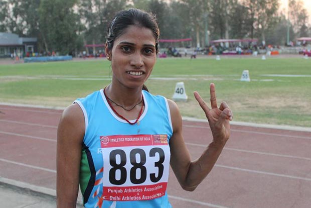 Sudha wins steeplechase gold