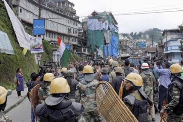 One more Army column deployed in Darjeeling hills