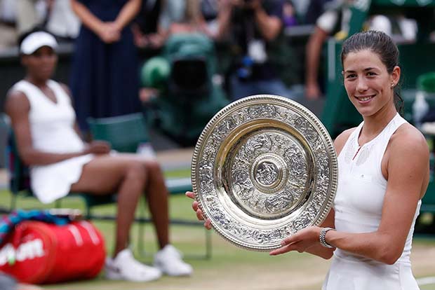 Muguruza eyes more trophies, not rankings