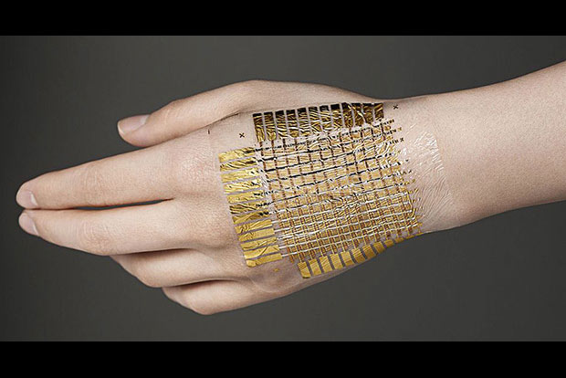 New wearable e-skin sensor boosts health monitoring New wearable e-skin sensor boosts health monitoring