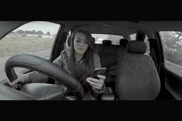 New ad shows dangers of texting and driving