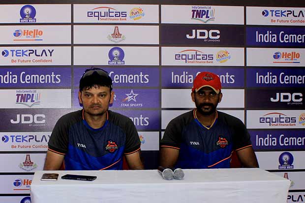 Chepauk Super Gillies opens TNPL campaign against Veerans