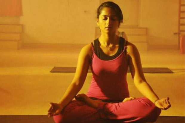 Anushka swears by yoga