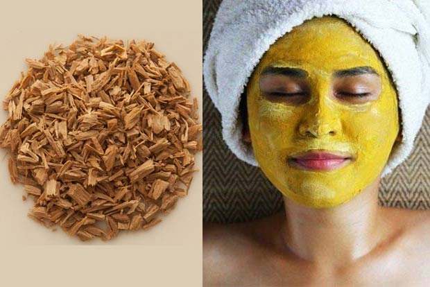 Open clogged pores, protect skin from tanning with sandalwood