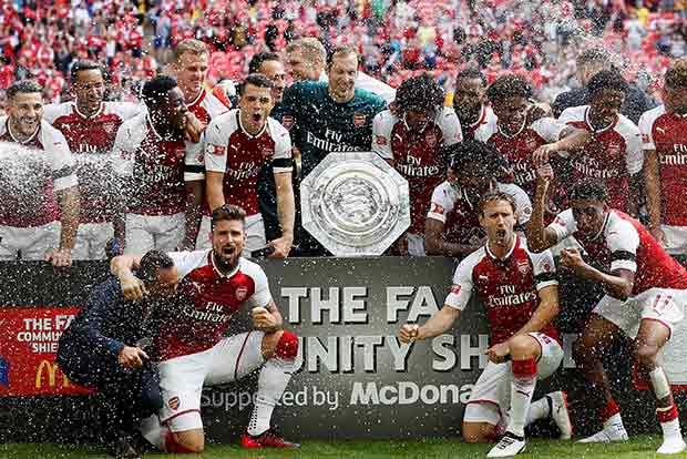 Giroud seals shootout victory for Arsenal in Community Shield
