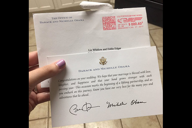 Mom invites Obamas to daughter’s wedding and their reply, goes viral