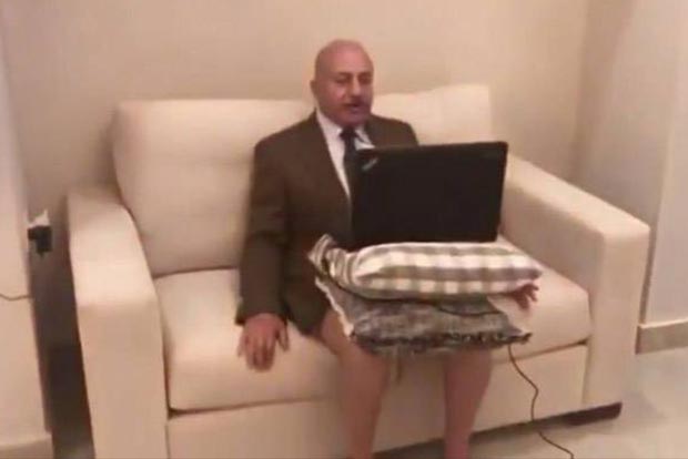 Political analyst’s ‘short and suit’ TV interview Political analyst’s ‘short and suit’ TV interview