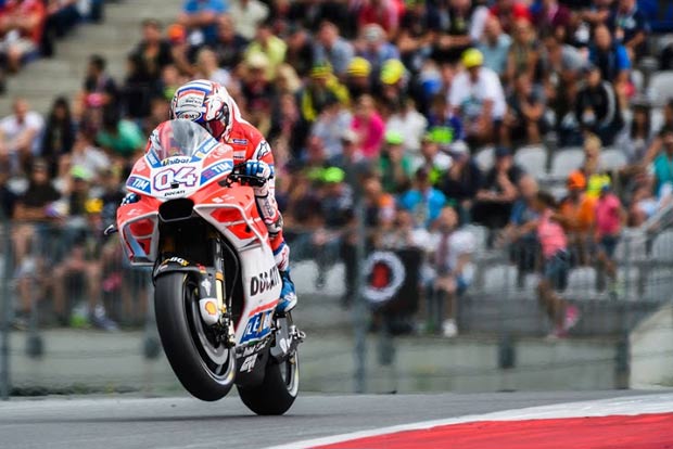Dovizioso edged Marquez to claim victory in Austria