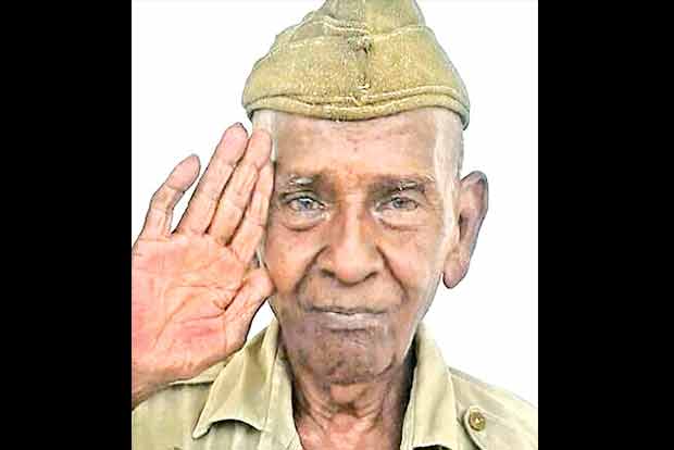 Celebrated independence in Burma, says old INA warhorse MK Valampuri