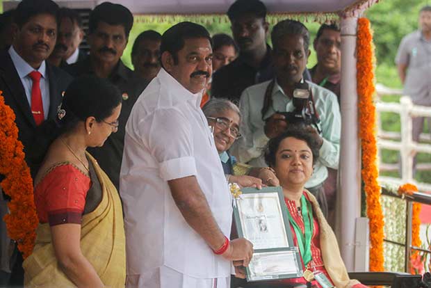 Differently abled crusader wins Kalpana Chawla award for bravery Differently abled crusader wins Kalpana Chawla award for bravery