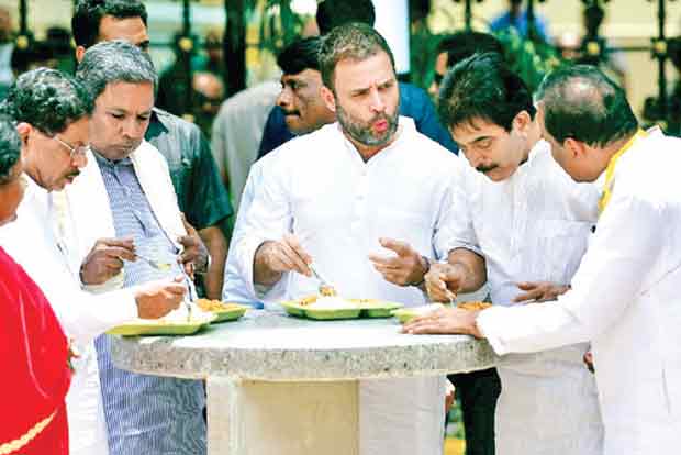 Rahul Gandhi: ‘Amma…er…Indira’ canteens open in Bengaluru