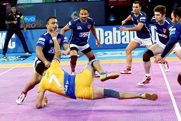 Dabang Delhi defeat Tamil Thalaivas for second win in PKL