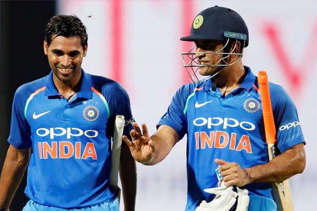Dhoni asked me to bat like how i did in Tests: Bhuvneshwar Kumar