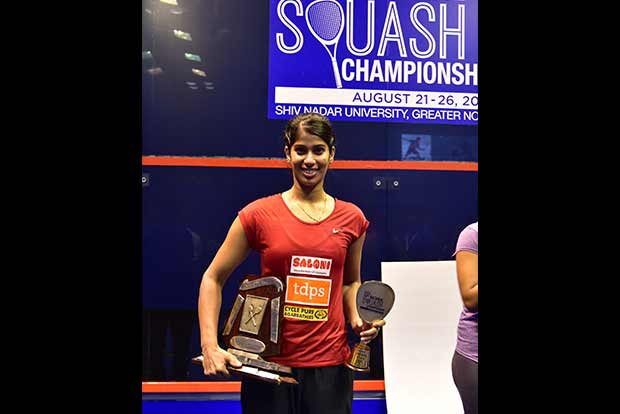 Joshna wins her 15th National squash crown
