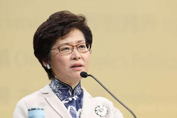 Hong Kong leader warns against call for freedom from China