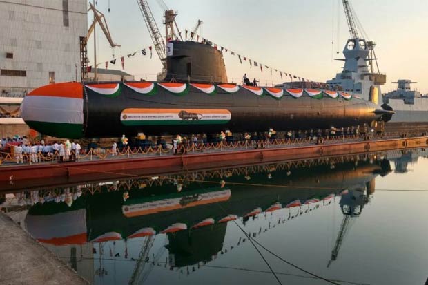 First of six Scorpene-class submarines handed over to Navy