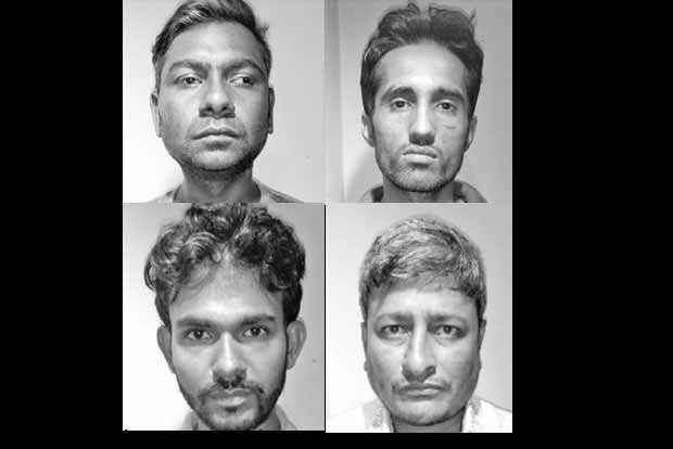 4 from Rajasthan held for burgling shops at night
