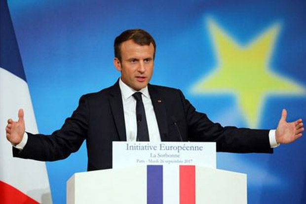 Macron paints sweeping vision for Europe