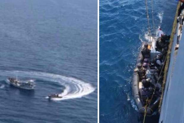 Navy foils pirate attack on Indian ship