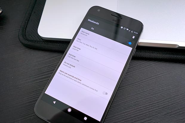 Google Pixel 2 has auto DND mode
