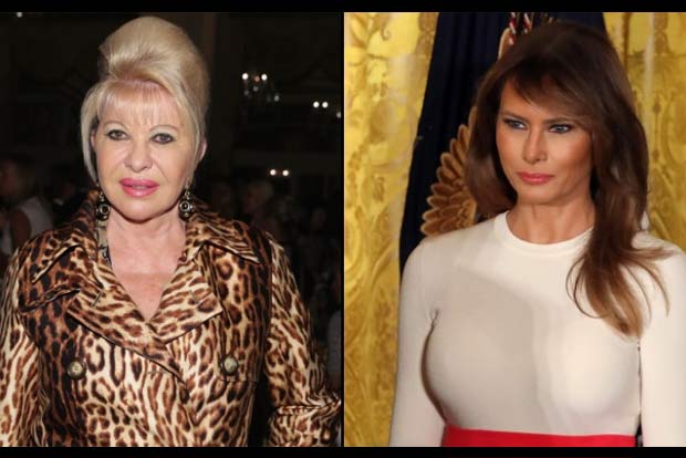 Melania Trump responds to Ivana Trump calling herself first lady Melania Trump responds to Ivana Trump calling herself first lady