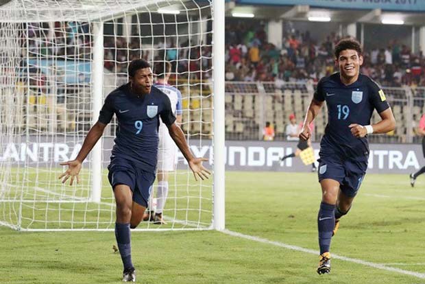 Brewsters hat-trick secured semifinal spot for England