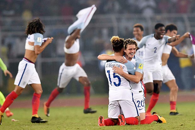 England hammer Spain 5-2 to win FIFA U-17 World Cup