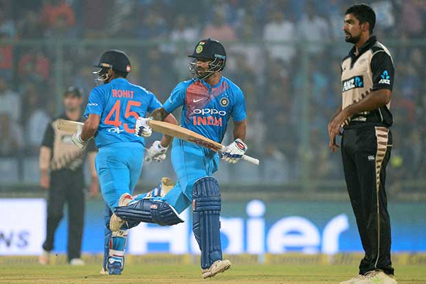 Openers record stand powers India to 202/3