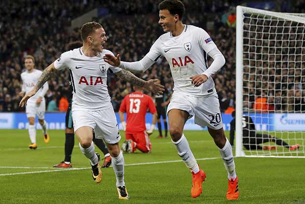 Alli stars in Tottenham rout of Real