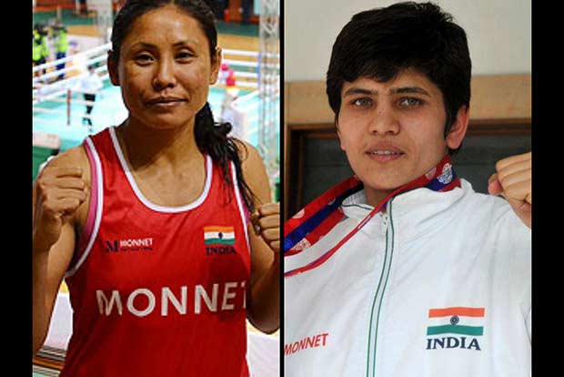 Sarita, Sonia enter SF of Asian boxing