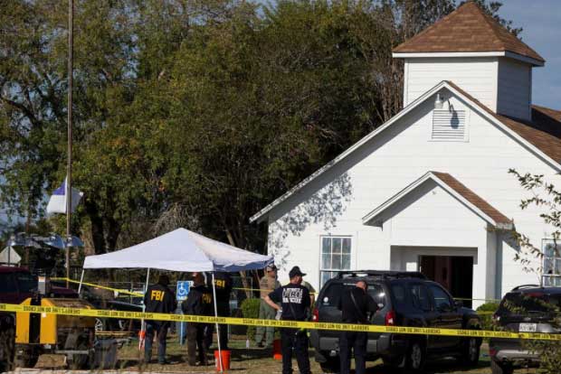 Church shooter killed himself after vehicle chase, sheriff tells CBS