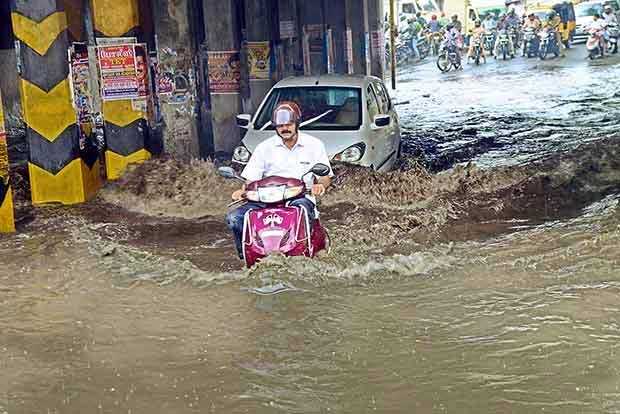 Intensity of rain likely to reduce over Chennai: Met dept