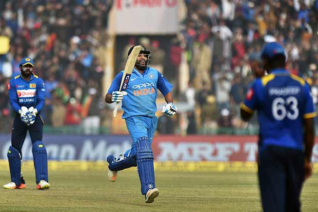 Ruthless Rohit double leads India to series-levelling win