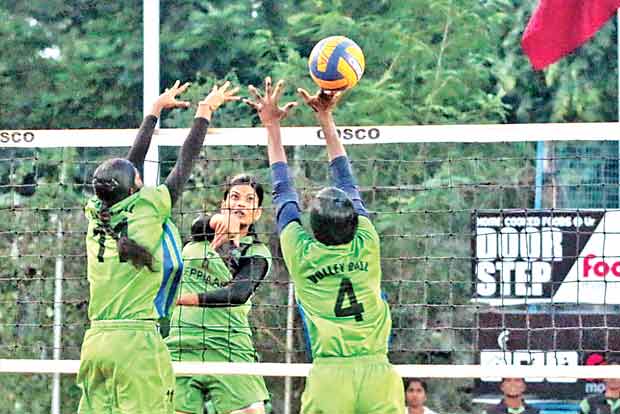 Jeppiaar women’s team retains volleyball trophy