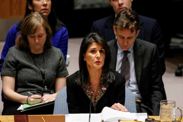 US vetoes UN call for withdrawal of Trump Jerusalem decision