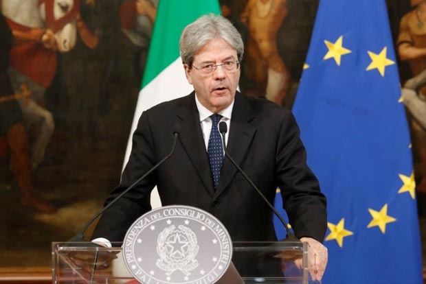 Italy PM plans to shift military forces from Iraq to Niger