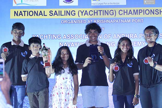 Nethra bags silver in National Junior Sailing Championship