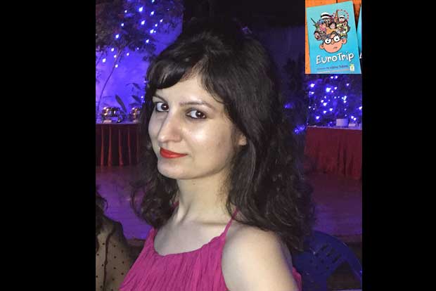 Compulsive writer takes young readers on Euro trip
