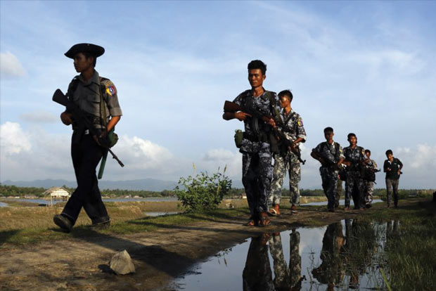 Myanmar security forces took part in killing 10 Rohingya: Army