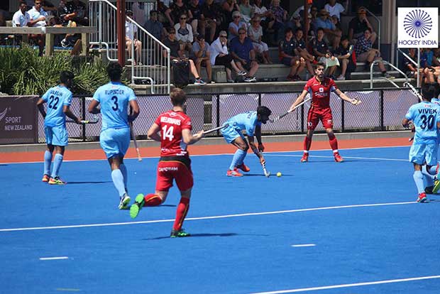India goes down to Belgium in final