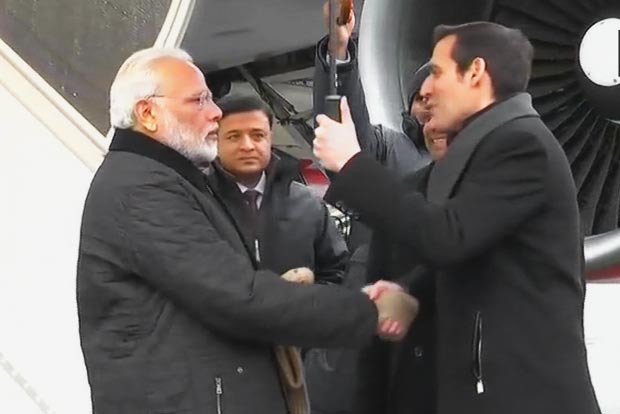 Davos Summit: Prime Minister Narendra Modi arrives in Zurich Davos Summit: Prime Minister Narendra Modi arrives in Zurich